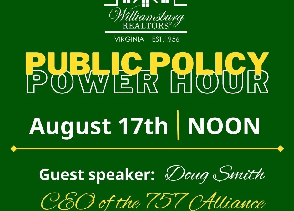 Public Policy Power Hour August 17th