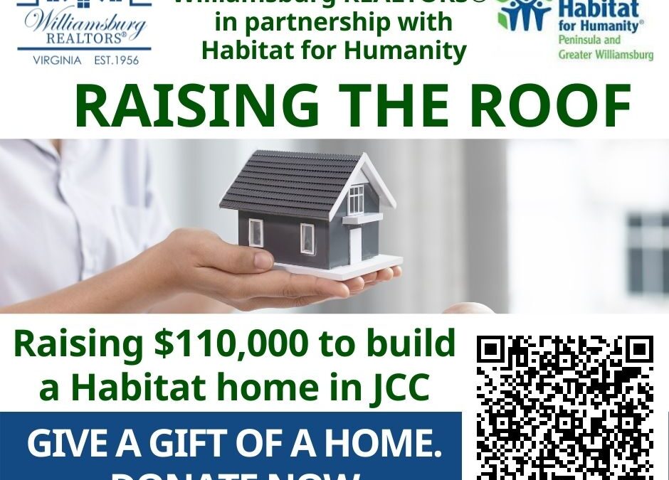 Give a gift of a home in James City County