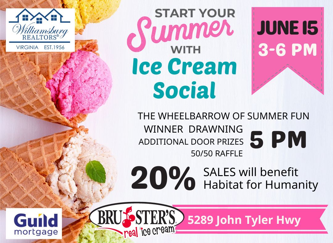 Bruster's Real Ice Cream Social/Fundraiser