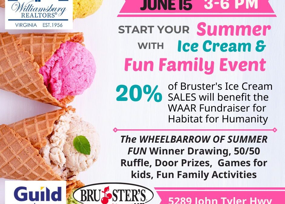 Ice Cream Social at Bruster’s