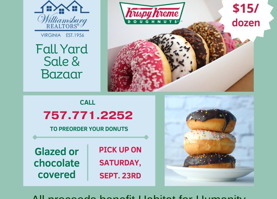 Donut wait - reserve your dozen now and make a difference in style!