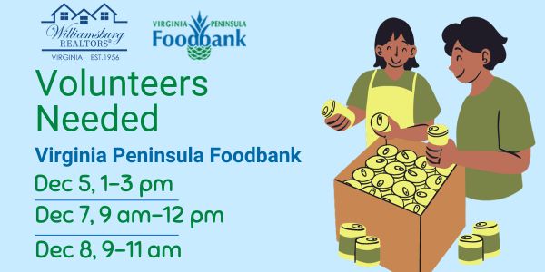 Volunteering at Virginia Peninsula Foodbank