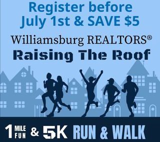 Williamsburg REALTORS® Raising The Roof 5K