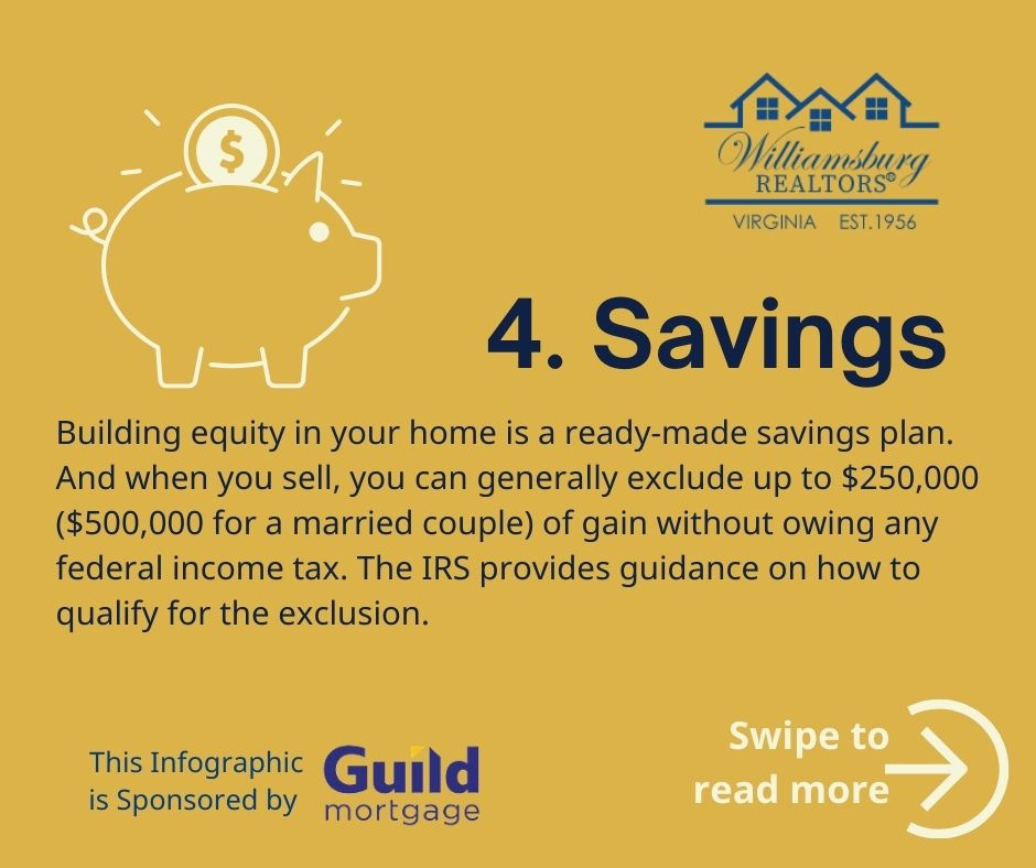 7 Great Reasons to Own A Home.Reason #4