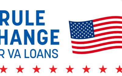 Rule Change for VA Loans