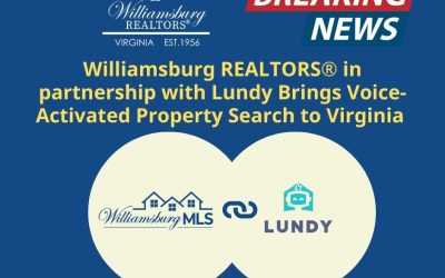 Williamsburg REALTORS® in partnership with Lundy Brings Voice-Activated Property Search to Virginia