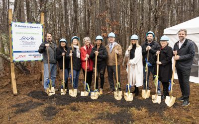 Williamsburg REALTORS® Celebrates Groundbreaking of Robinson Family Home