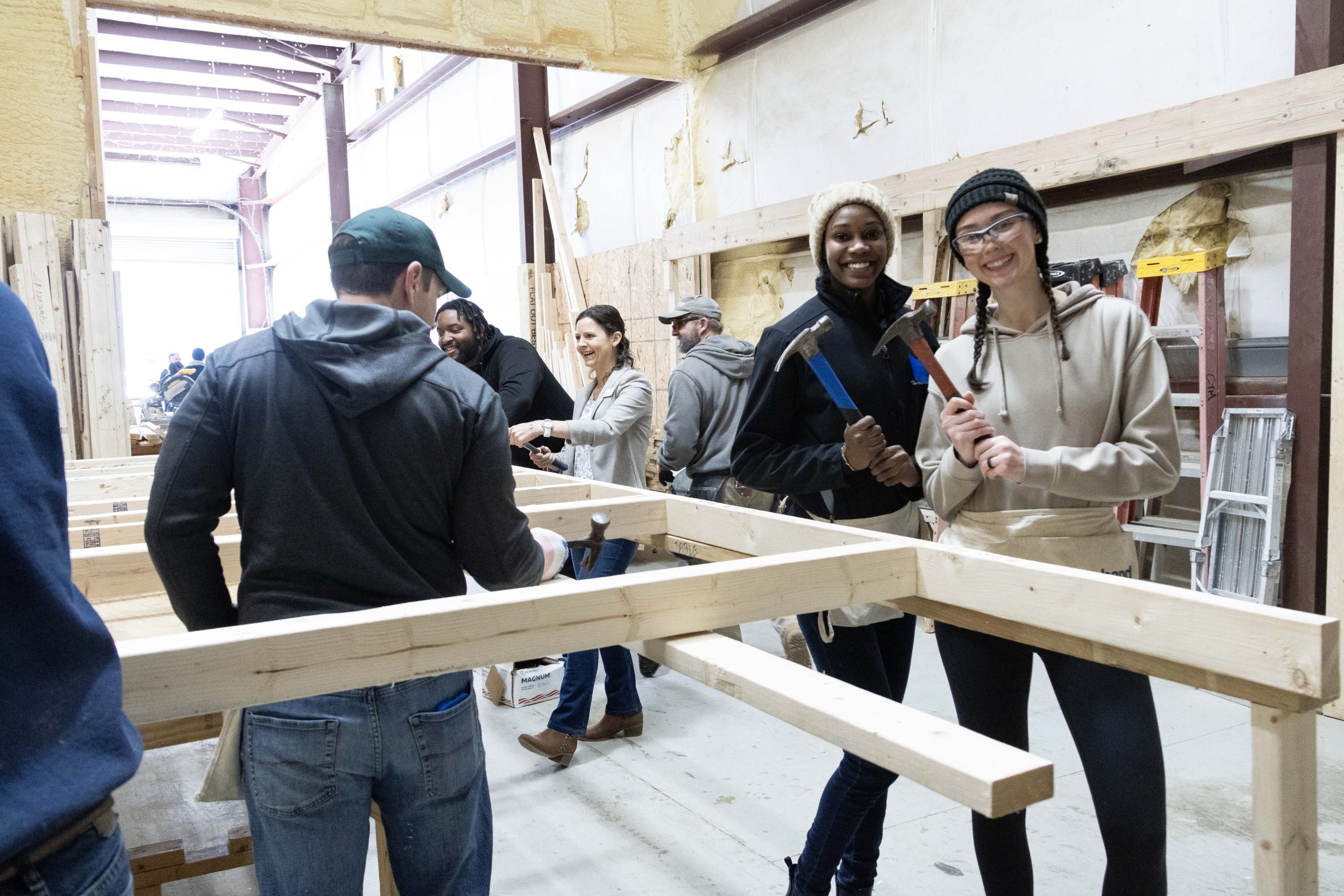 Williamsburg REALTORS® Joins Habitat for Humanity’s Build Day to Construct Home for Robinson Family