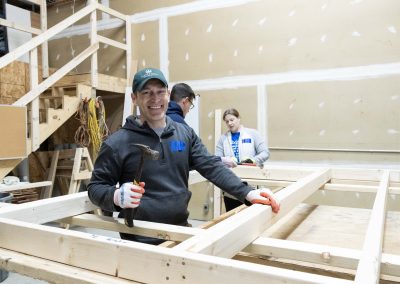 Williamsburg REALTORS® Joins Habitat for Humanity’s Build Day to Construct Home for Robinson Family