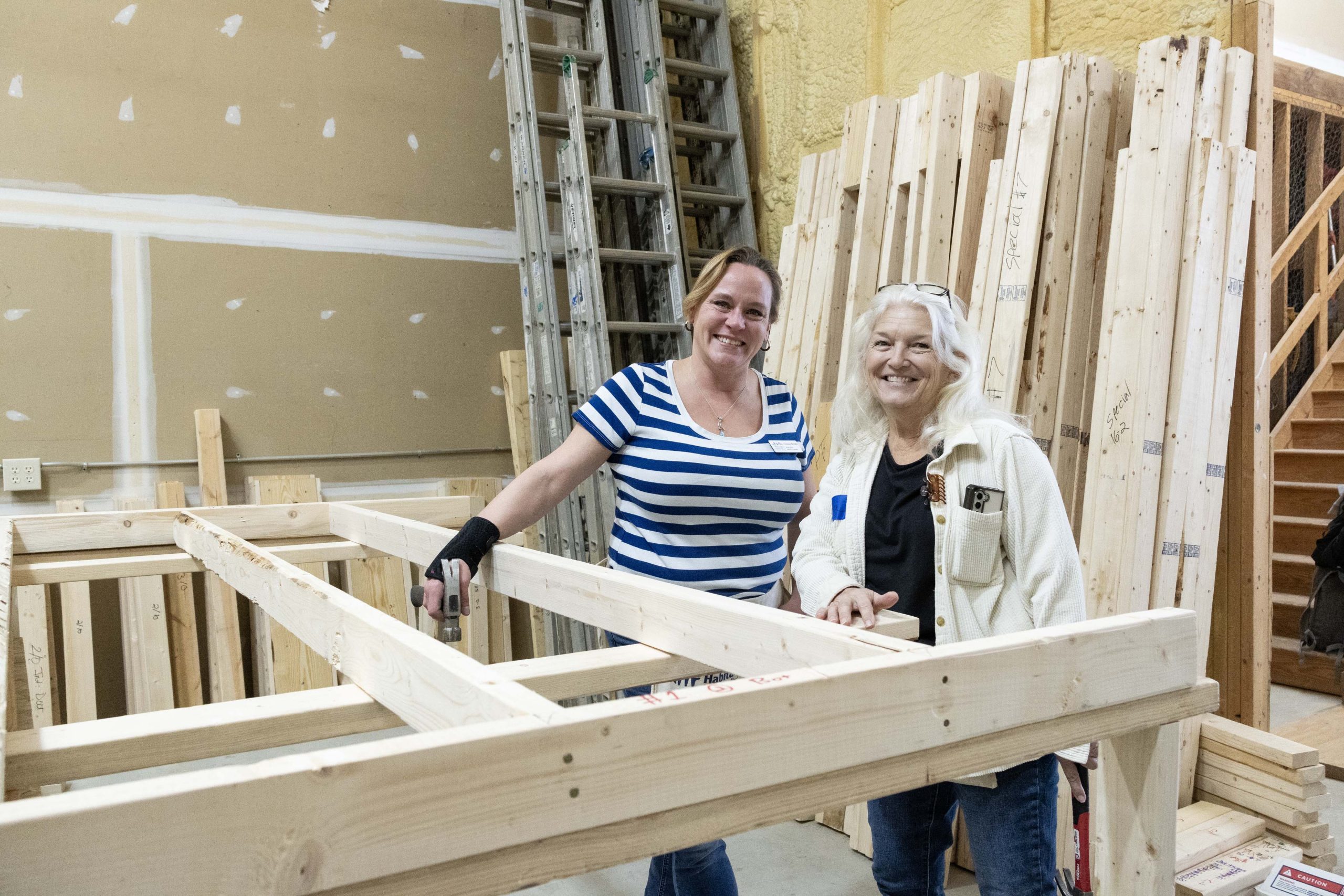 Williamsburg REALTORS® Joins Habitat for Humanity’s Build Day to Construct Home for Robinson Family