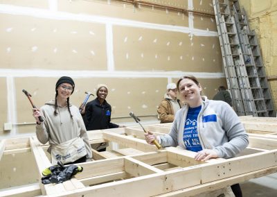 Williamsburg REALTORS® Joins Habitat for Humanity’s Build Day to Construct Home for Robinson Family