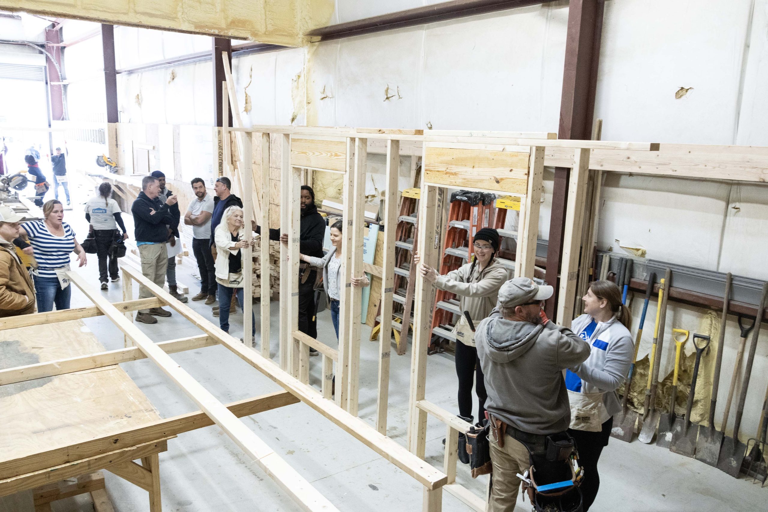 Williamsburg REALTORS® Joins Habitat for Humanity’s Build Day to Construct Home for Robinson Family