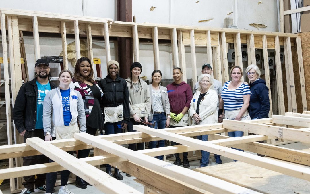 Williamsburg REALTORS® Joins Habitat for Humanity’s Build Day to Construct Home for Robinson Family