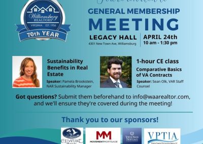 General Membership Meeting