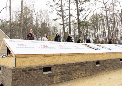 Williamsburg REALTORS® Join Forces with Habitat for Humanity for Wall Raising Event for Robinson’s House