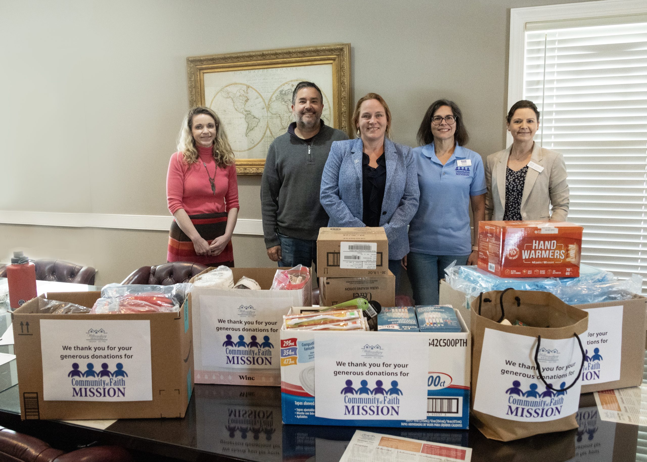 Donation Drive for Community of Faith Mission