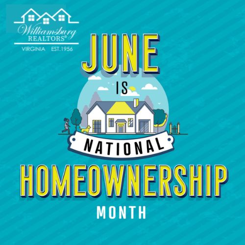 June is Homeownership Month