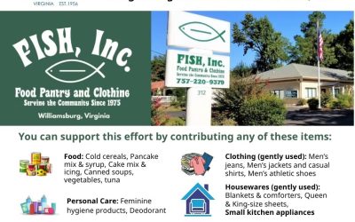 Donation Drive for FISH, Inc